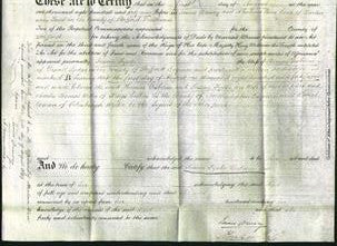 Deed by Married Women - Susan Fyshe Gisborne-Original Ancestry