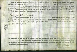 Deed by Married Women - Lucy Scarbrough-Original Ancestry