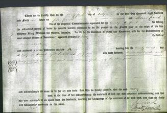 Deed by Married Women - Mary Nightingale-Original Ancestry