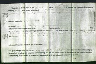 Deed by Married Women - Agnes Ruth Stutley-Original Ancestry