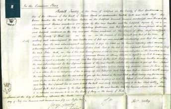 Court of Common Pleas - Martha Larkin-Original Ancestry