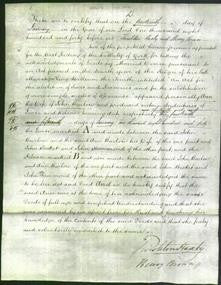 Deed by Married Women - Ann Barlow-Original Ancestry