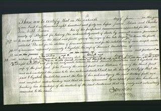 Deed by Married Women - Elizabeth Middleton-Original Ancestry