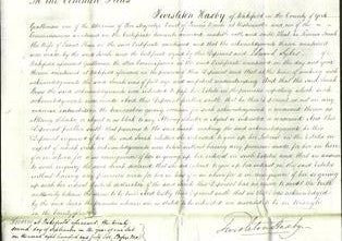 Court of Common Pleas - Sarah Shaw-Original Ancestry