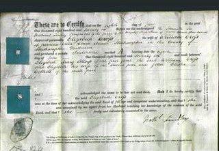 Deed by Married Women - Elizabeth Cross-Original Ancestry