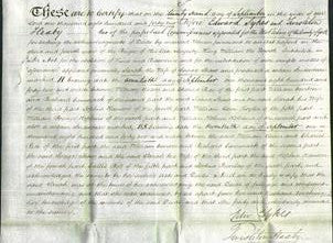 Deed by Married Women - Sarah Shaw-Original Ancestry