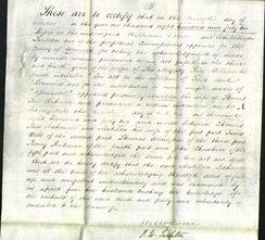 Deed by Married Women - Matilda Bakewell-Original Ancestry