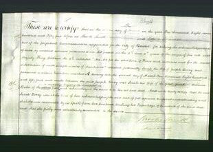 Deed by Married Women - Sarah Berry-Original Ancestry
