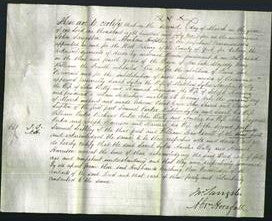 Deed by Married Women - Sarah Sykes, Amelia Batty and Hannah Harrison-Original Ancestry