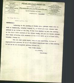 Letterhead - Peaslee - Gaulbert Company