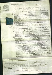 Court of Common Pleas - Mary Machell-Original Ancestry