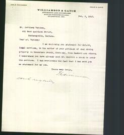 Letterhead - Williamson & Gatch