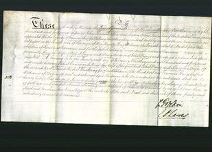 Deed by Married Women - Anne Evans and Mary Davies-Original Ancestry