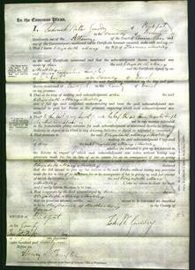 Court of Common Pleas - Elizabeth Mary Stoodley-Original Ancestry