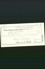 Wakefield, Massachusetts Payment Voucher - George S Dorr