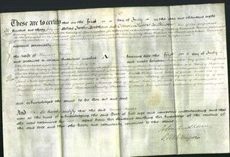 Deed by Married Women - Sarah Fowler Parker-Original Ancestry