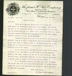 Letterhead - The James H. Rice Company