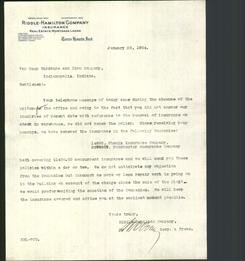 Letterhead - Riddle - Hamilton Company