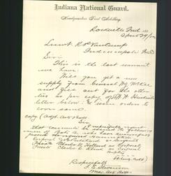 Letterhead - Indiana National Guard