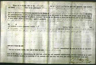 Deed by Married Women - Sarah Robinson-Original Ancestry