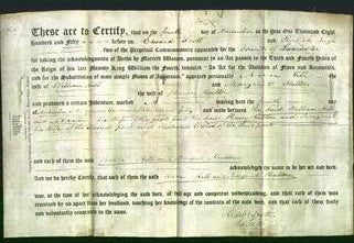 Deed by Married Women - Ann Hill and Margaret Halton-Original Ancestry