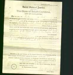 Bank Letterhead - Peoples National Bank of Charleston