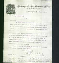 Letterhead - Indianapolis Fire Inspection Bureau