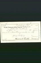 Wakefield, Massachusetts Payment Voucher - John W Matthews