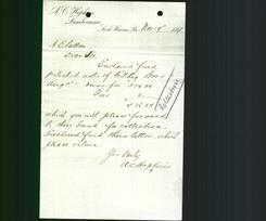 Business Letterhead - A. C. Hopkins