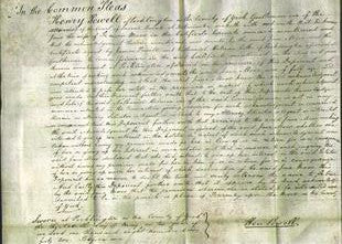 Court of Common Pleas - Jane Moore-Original Ancestry