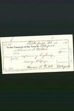 Wakefield, Massachusetts Payment Voucher - Clarence J Watson