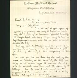 Letterhead - Indiana National Guard