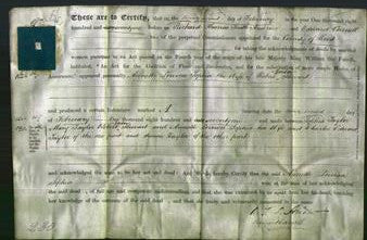 Deed by Married Women - Annette Louisa Sophia Stewart-Original Ancestry
