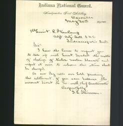 Letterhead - Indiana National Guard