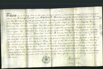 Deed by Married Women - Susan Lee, Martha Vince and Mary Ramsey-Original Ancestry