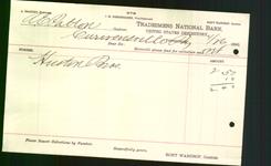 Bank Letterhead - Tradesmens National Bank
