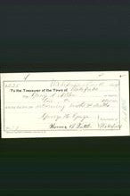 Wakefield, Massachusetts Payment Voucher - George A Allen