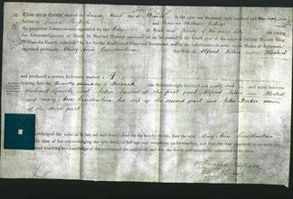 Deed by Married Women - Mary Ann Constantine Herbert-Original Ancestry