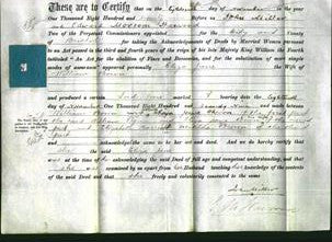 Deed by Married Women - Eliza Jane Boron-Original Ancestry