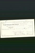 Wakefield, Massachusetts Payment Voucher - John W Matthews