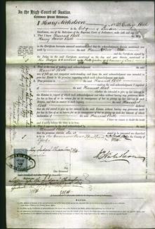 Court of Common Pleas - Harriett Bell-Original Ancestry