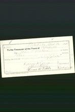 Wakefield, Massachusetts Payment Voucher - John W Matthews