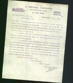 Letterhead - At Individual Underwriters