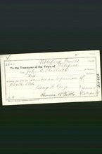 Wakefield, Massachusetts Payment Voucher - John C Philbrick