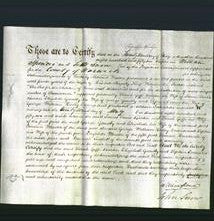 Deed by Married Women - Sarah Goffe Burton, Elizabeth Gausby and Sophia Evans-Original Ancestry