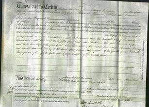 Deed by Married Women - Eliza Sykes-Original Ancestry