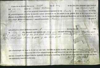 Deed by Married Women - Anne Hughes-Original Ancestry