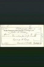 Wakefield, Massachusetts Payment Voucher - John D Willey