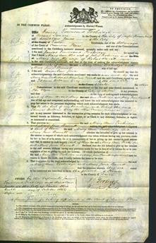 Court of Common Pleas - Mary Ann Trobridge and Mary Jane Barratt-Original Ancestry