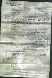 Court of Common Pleas - Louisa Patching-Original Ancestry